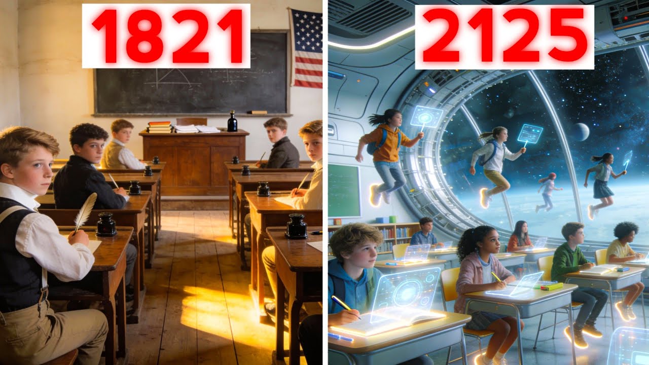 School Evolution: 1821 &rarr; 2225