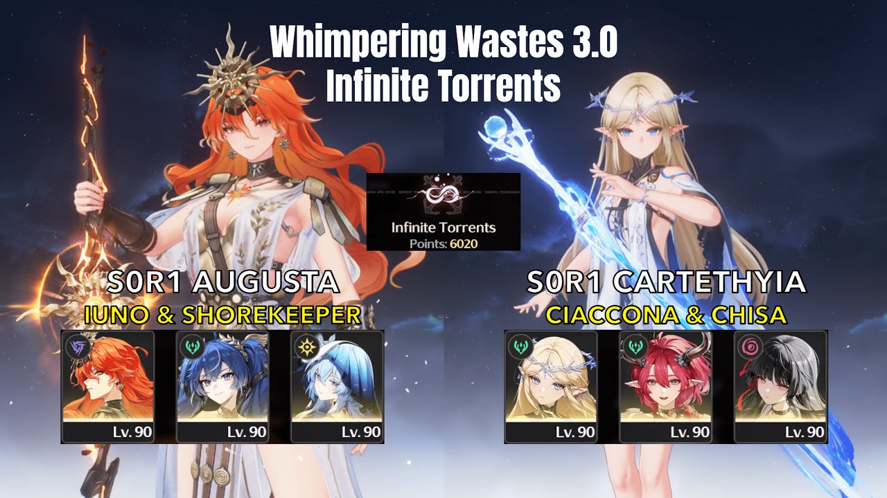 Augusta & Cartethyia | NEW Whimpering Wastes | Wuthering Waves 3.0 WhiWa
