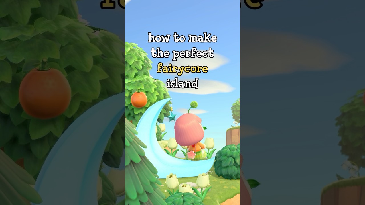 complete FAIRYCORE island theme guide! 🧚 #acnh