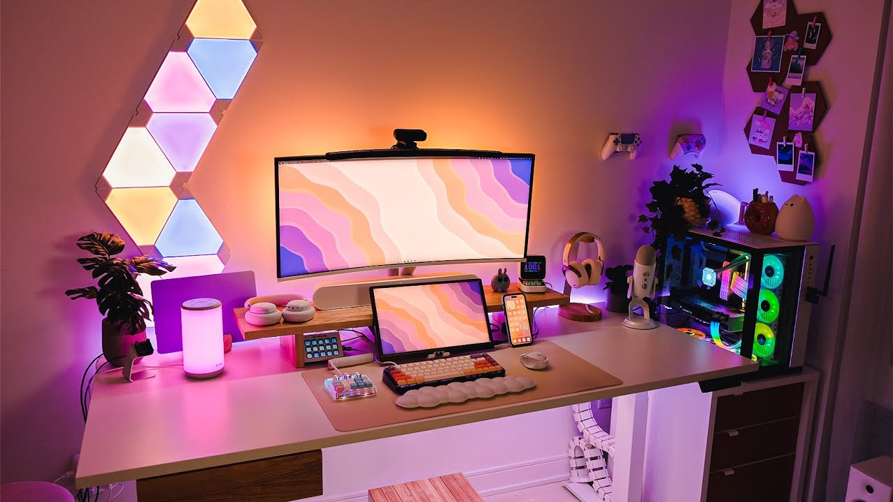 iPhone 14 Pro Max Accessories, Mini Portable Monitor & more ✨ Setup Diaries