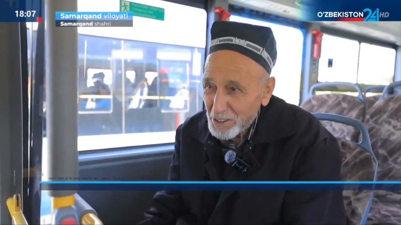 Samarqand shahriga 20 ta elektrobus olib kelindi