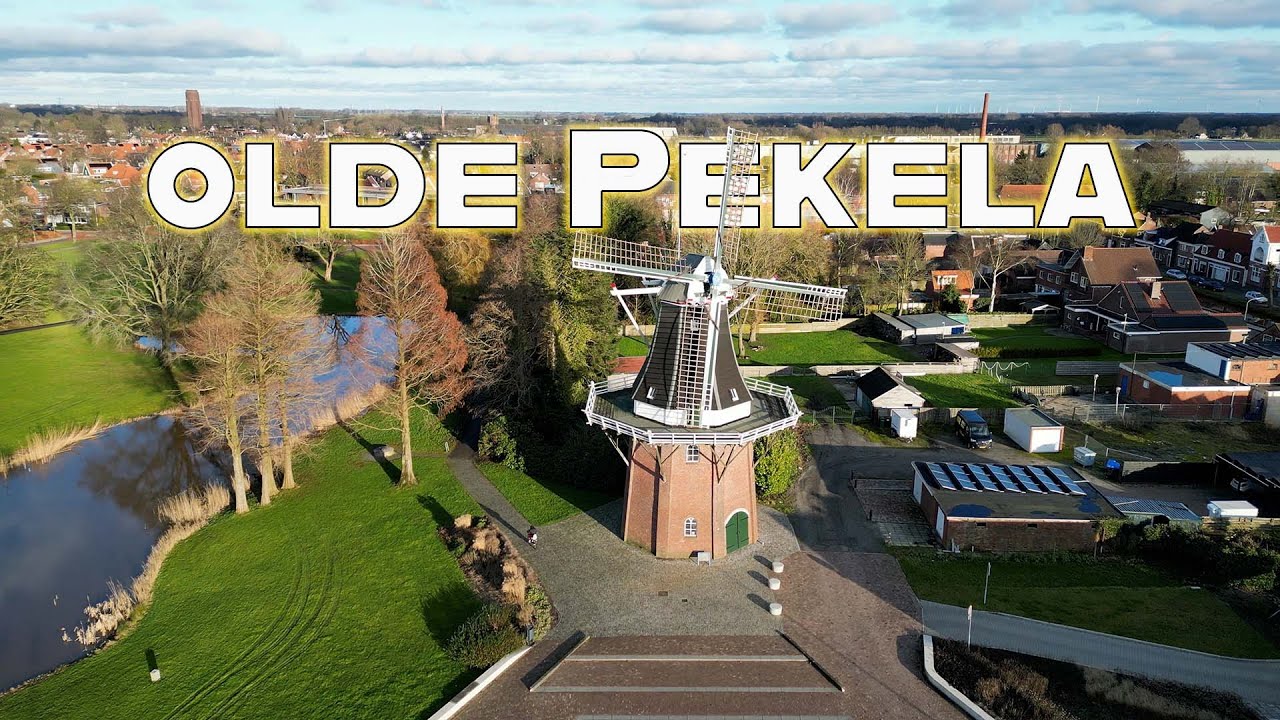 📍 Dronebeelden Oude Pekela | Luchtvideo van het Groningse Landschap in 4K