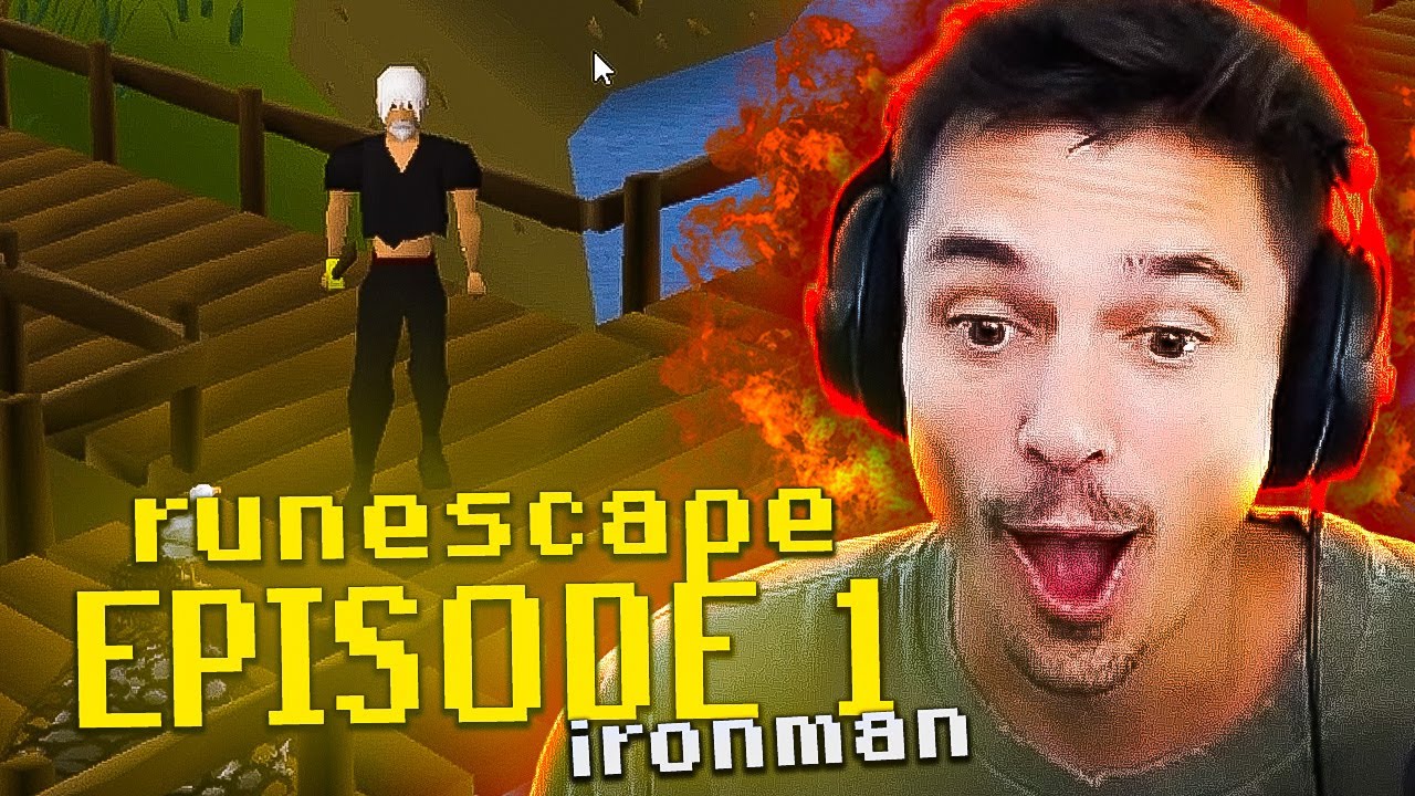 Xaryu Starts His IRONMAN Journey in RuneScape