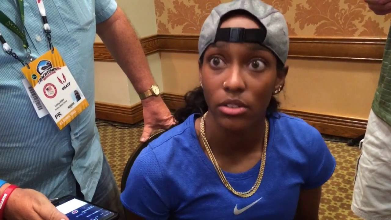 English Gardner on her Olympic prospects