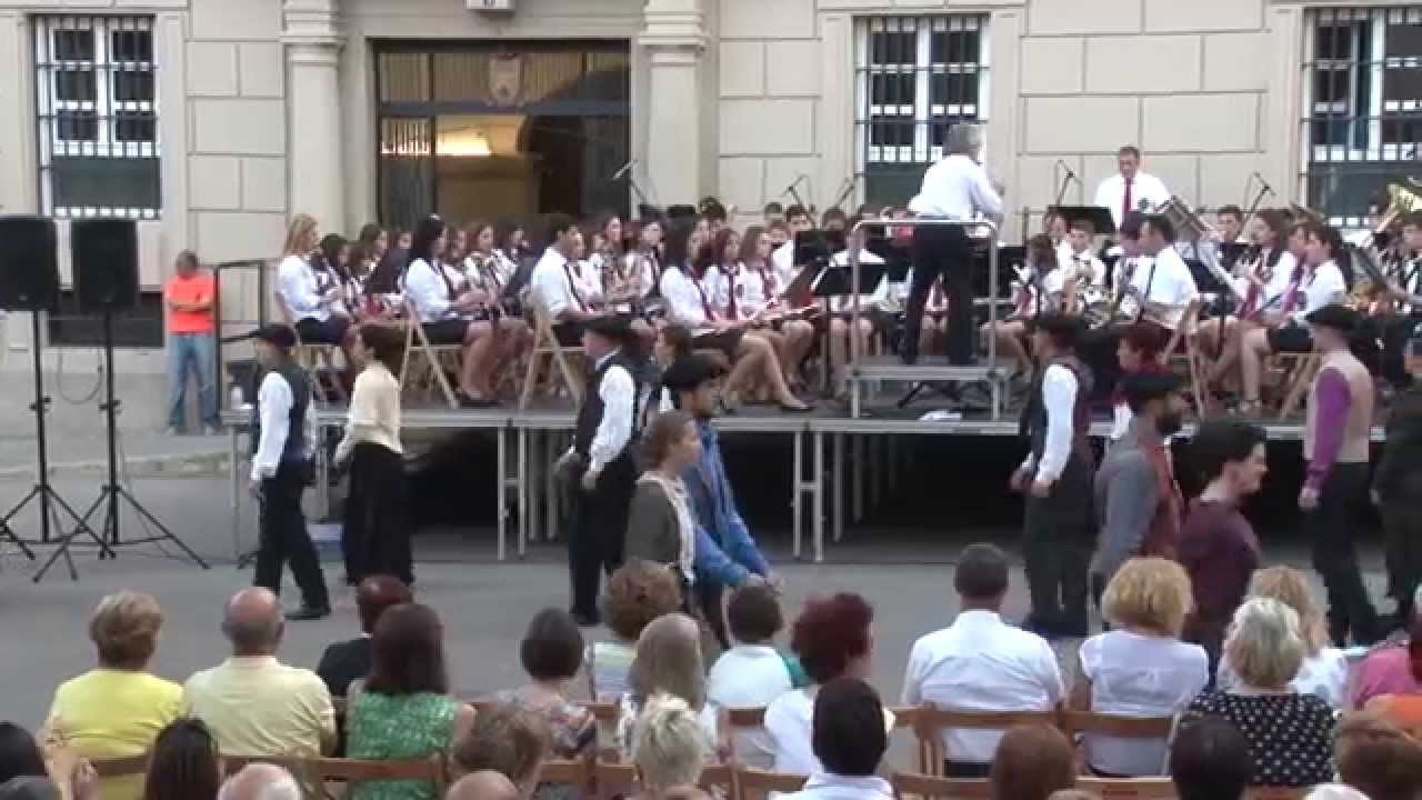 Concierto  Banda de Música de Valtierra, Gaiteros de Pamplona y Dantzaris de Baztán (Valtierra 2015)