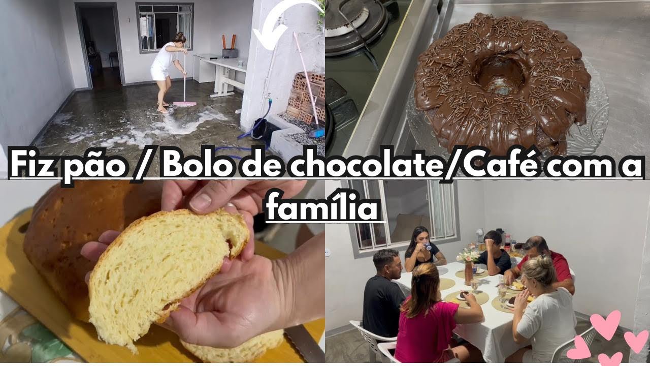 Pão fofinho de leite ninho/criando memórias com a família/ organizando a casa 🏠❤️