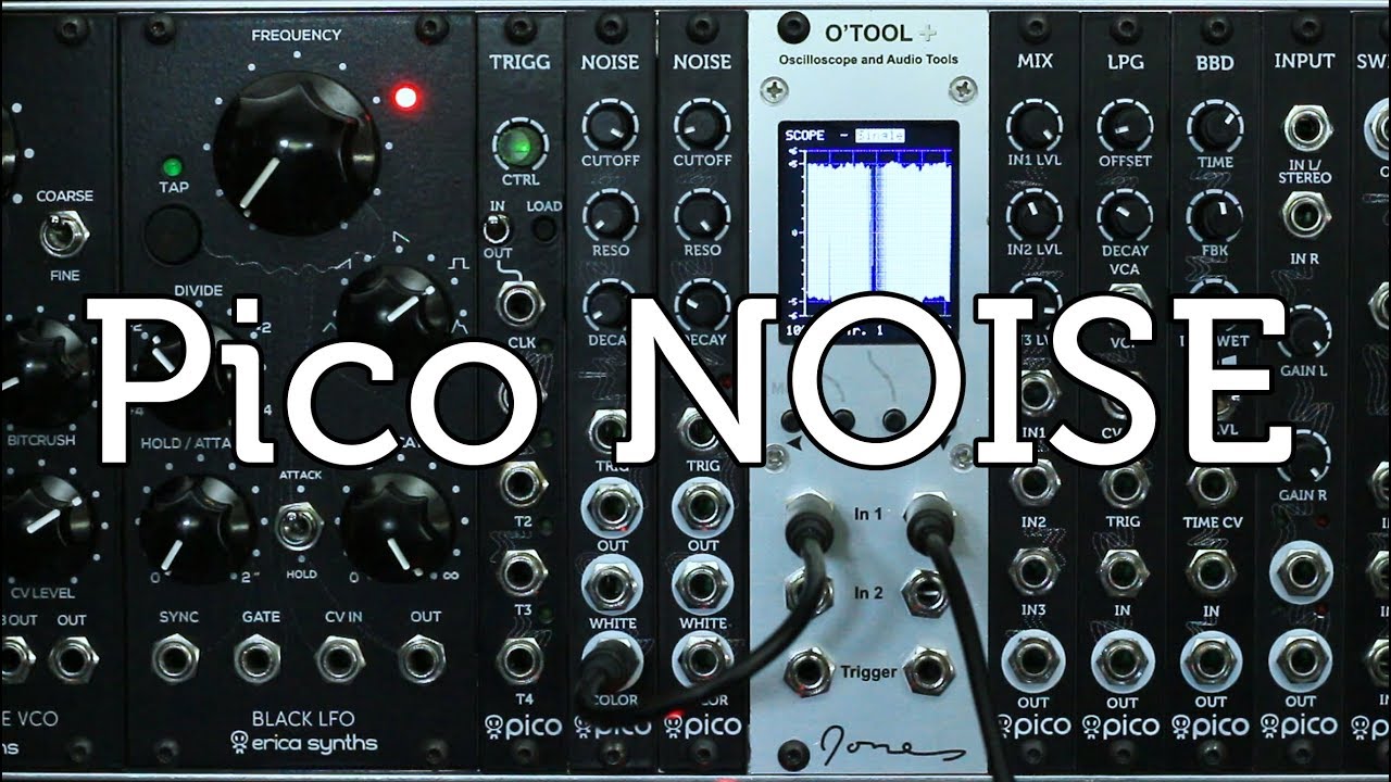 Erica Synths Pico NOISE sound demo
