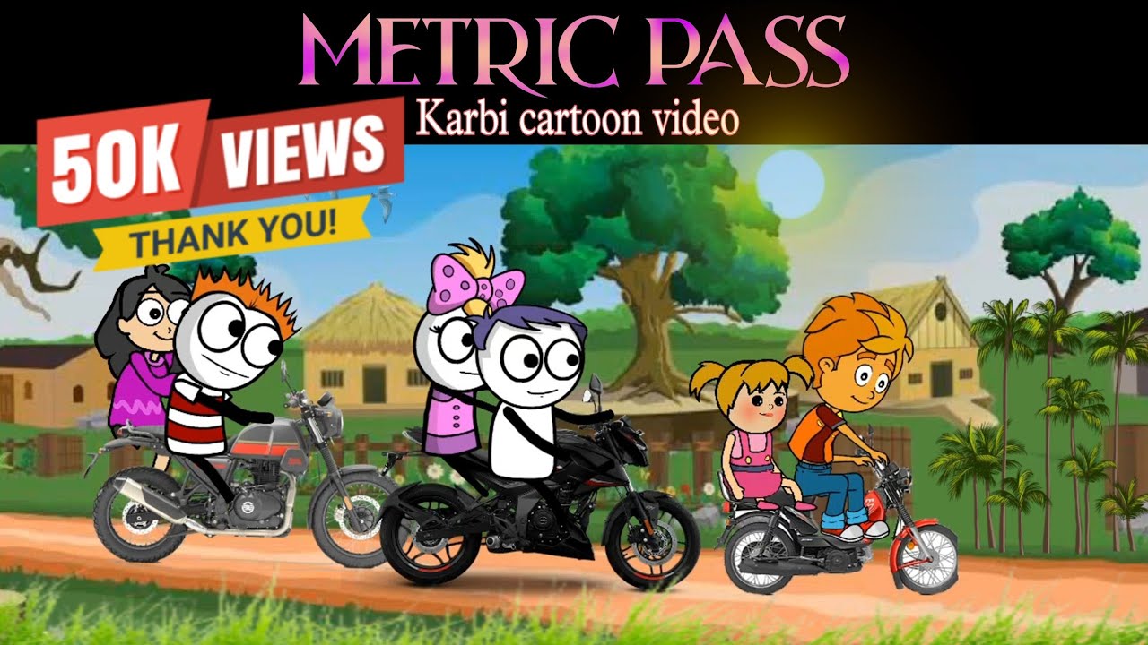 New Karbi funny video|| Metric pass🤗|| Karbi cartoon video