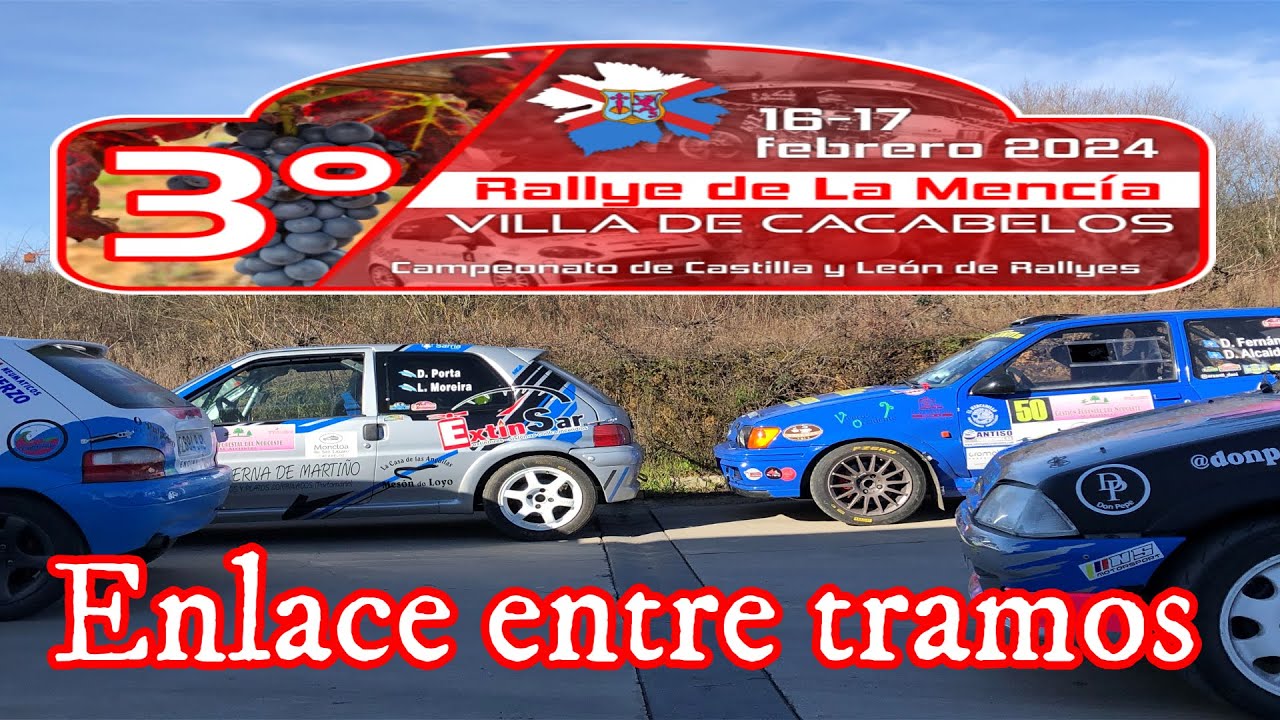 159.- 3º Rallye de la Mencía Villa de Cacabelos, visita al enlace entre tramos