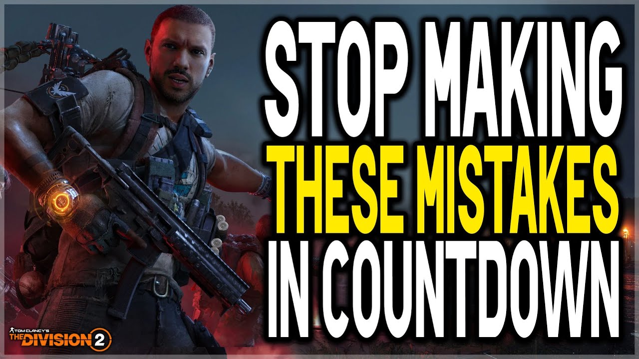 Don't Make These ROOKIE Mistakes in Countdown! The Division 2 (2025) Tips & Tricks Guide
