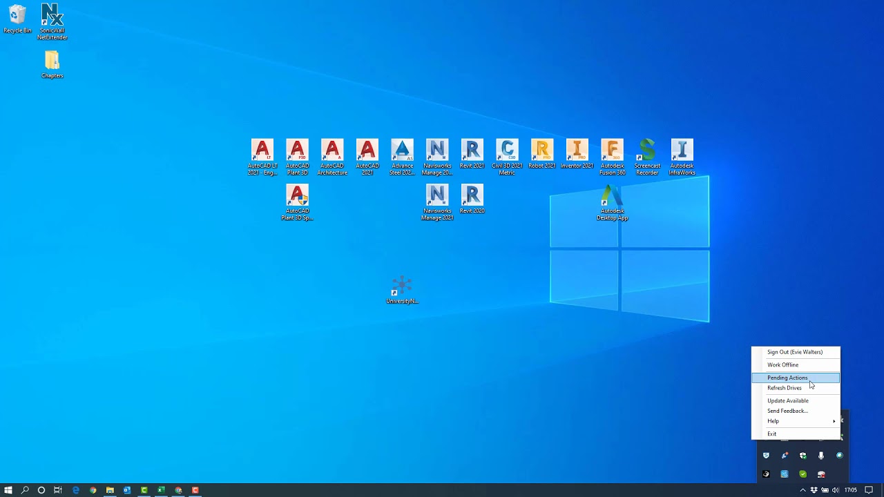 A   BIM360 Docs   09 04   Desktop Connector   Pending Actions