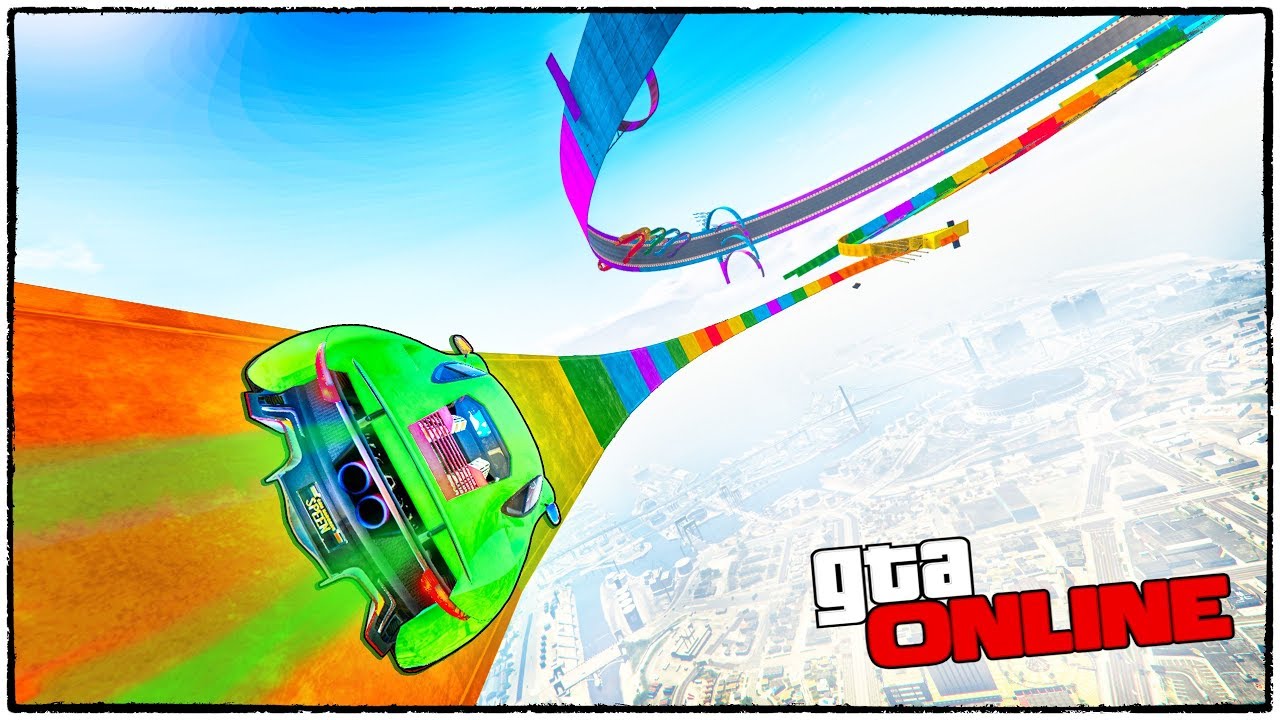 WTF-ГОНКИ В ГТА 5: СУПЕР СКОРОСТЬ VS СУПЕР ТОНКАЯ ЖЕРДОЧКА! ГТА 5 ОНЛАЙН (GTA 5 ONLINE)