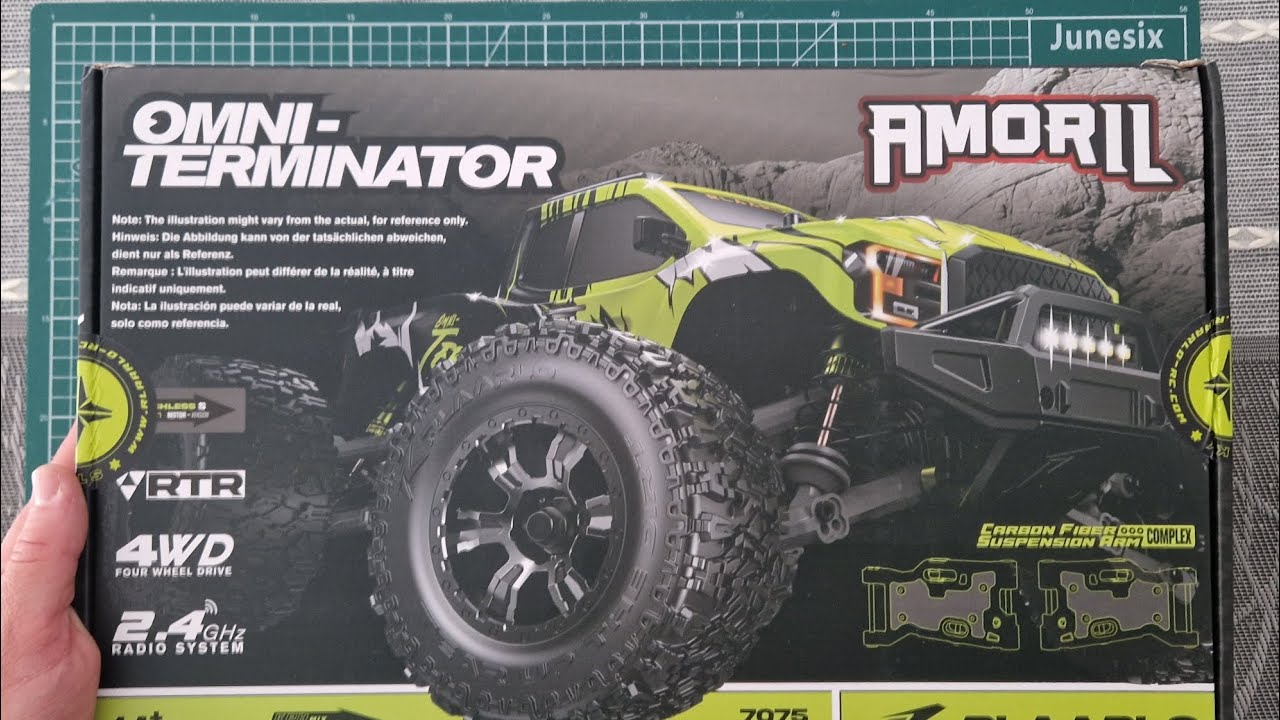 Rlaarlo Omni Terminator, Unboxing and first look