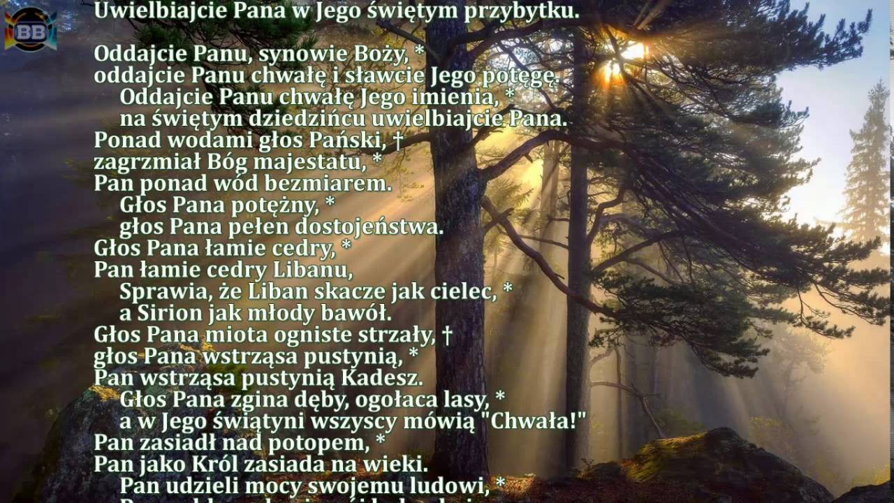 Jutrznia poniedziałku 1 tygodnia zwykłego / śpiewana /