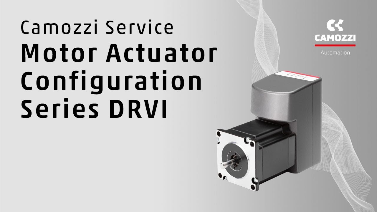 Motor Actuator Configuration Series DRVI | Camozzi Service