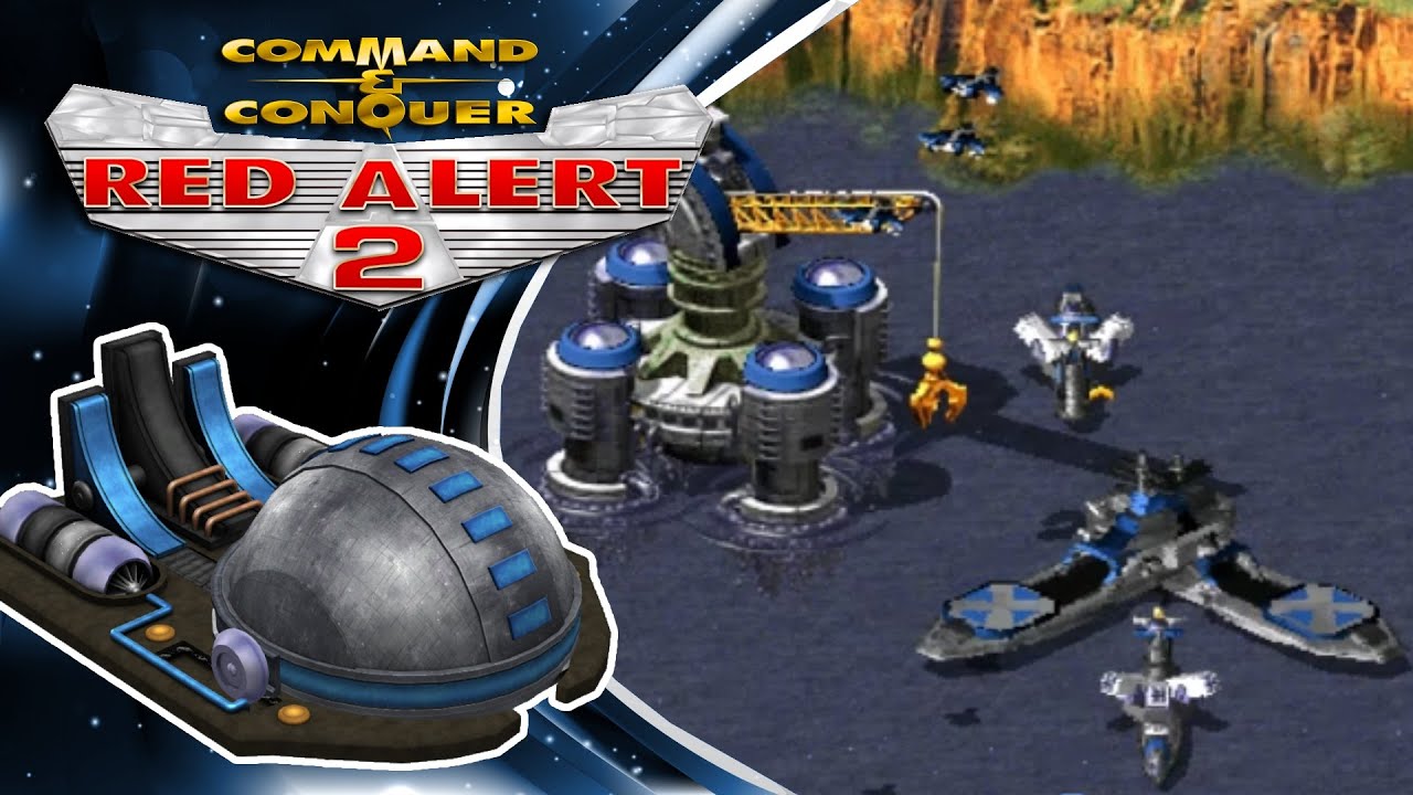 Red Alert 2 | Chronosphere Attack | (5 vs 1 + Superweapons)