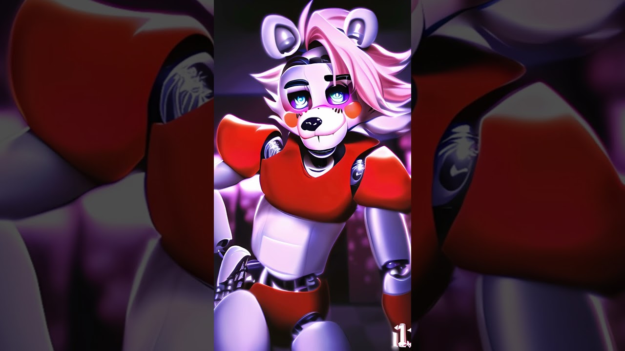 [TG TF] Animatronic to Roxanne Wolf #aiart #furry #boytogirl #m2f #mtf #tgtf #transformation
