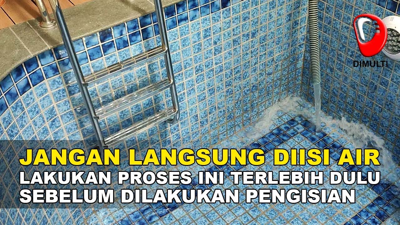 PENGISIAN AIR KOLAM RENANG DI PONDOK RANGGON, JAKARTA TIMUR