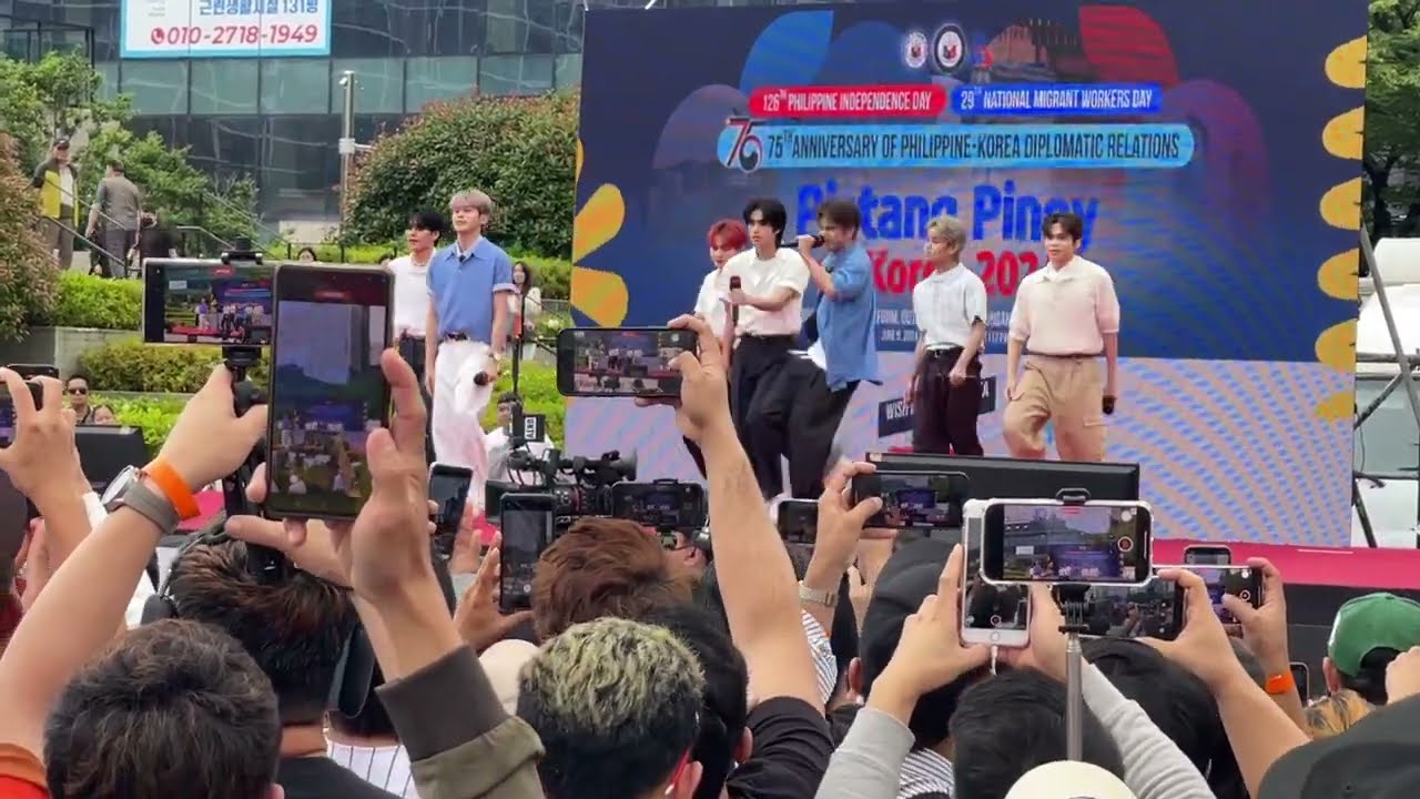 Six7een - Hori7on perform at Pistang Pinoy Korea 2024 in Busan South Korea #WishBusSouthKorea