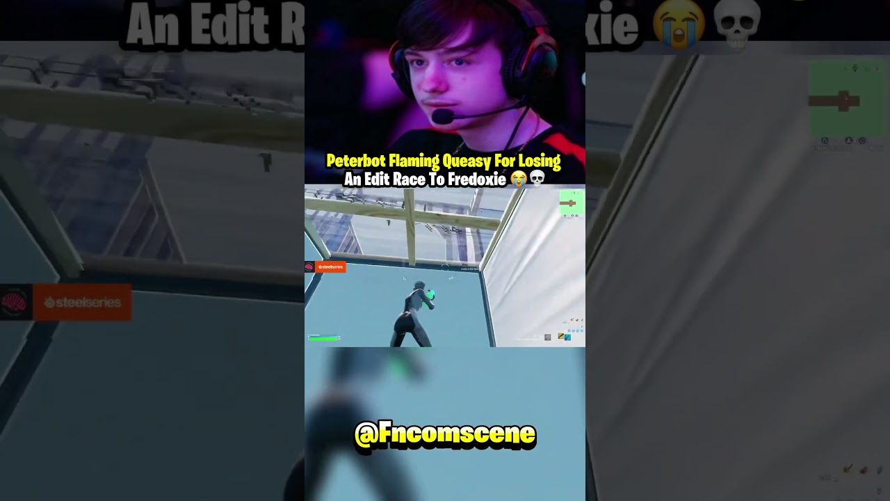 Питербот в ШОКЕ от того, что Квизи такой медленный! #peterbot #fortnite #queasy #fncs #editcourse...