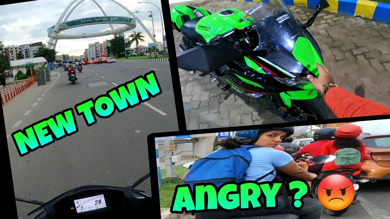 Ride To Newtown With Ninja 650 | Superbike in Kolkata | New Town Tour | #superbike #kolkata #ninja