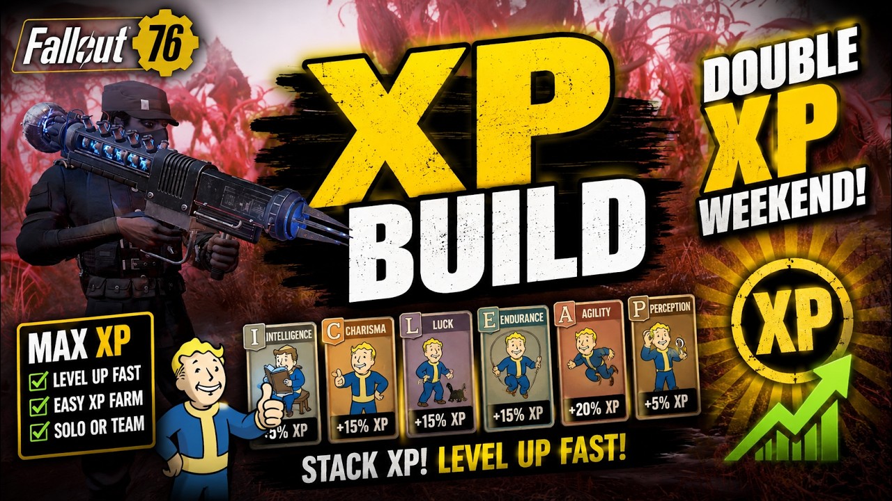 Can I Hit Level 2,000 before DOUBLE XP Weekend ENDS? - Fallout 76