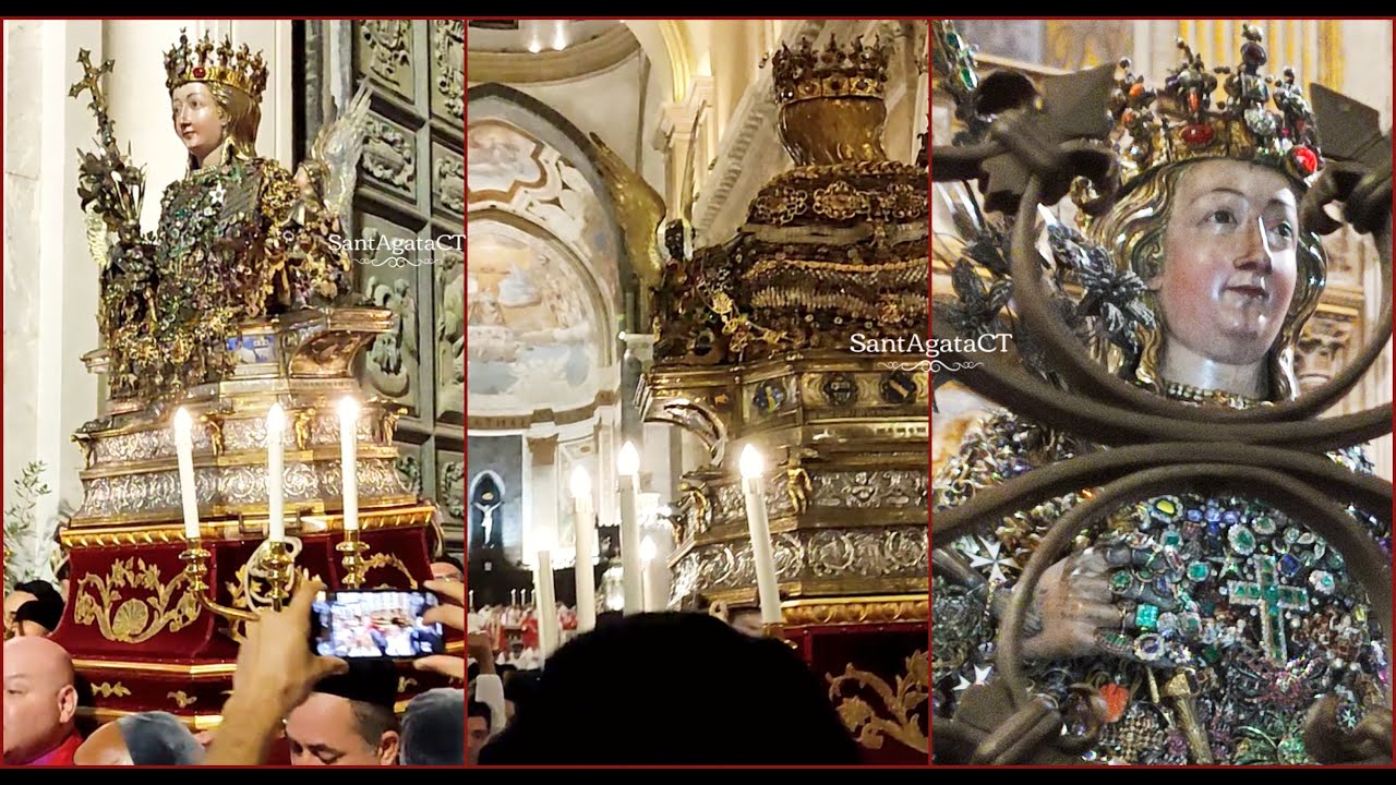 Sant'Agata d'Agosto - Giro serale completo 17/8/2022 Catania