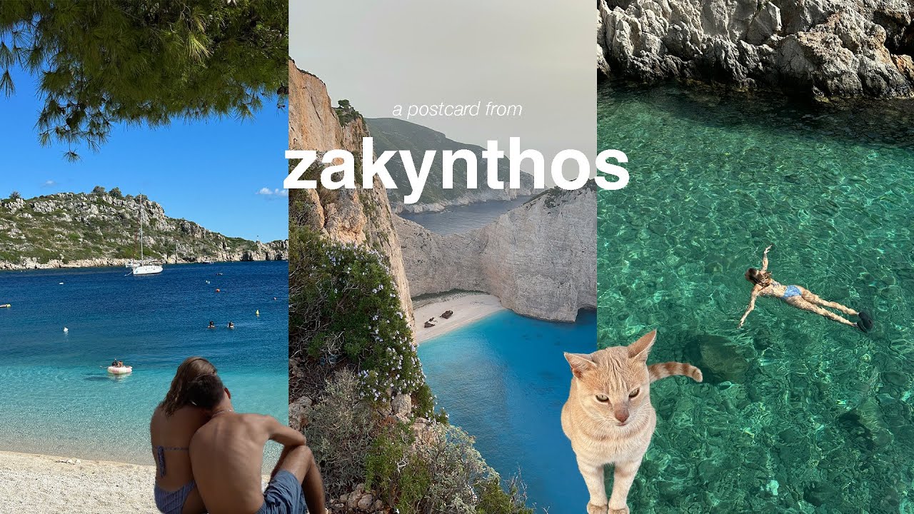 greece travel vlog - exploring the island of Zakynthos ☀️🔱🏛🧿🌊🧜🏻‍♀️🇬🇷