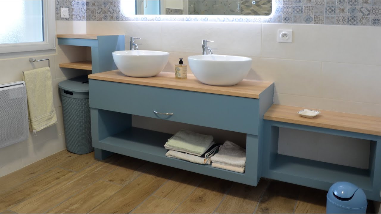Fabriquer un meuble de salle de bain