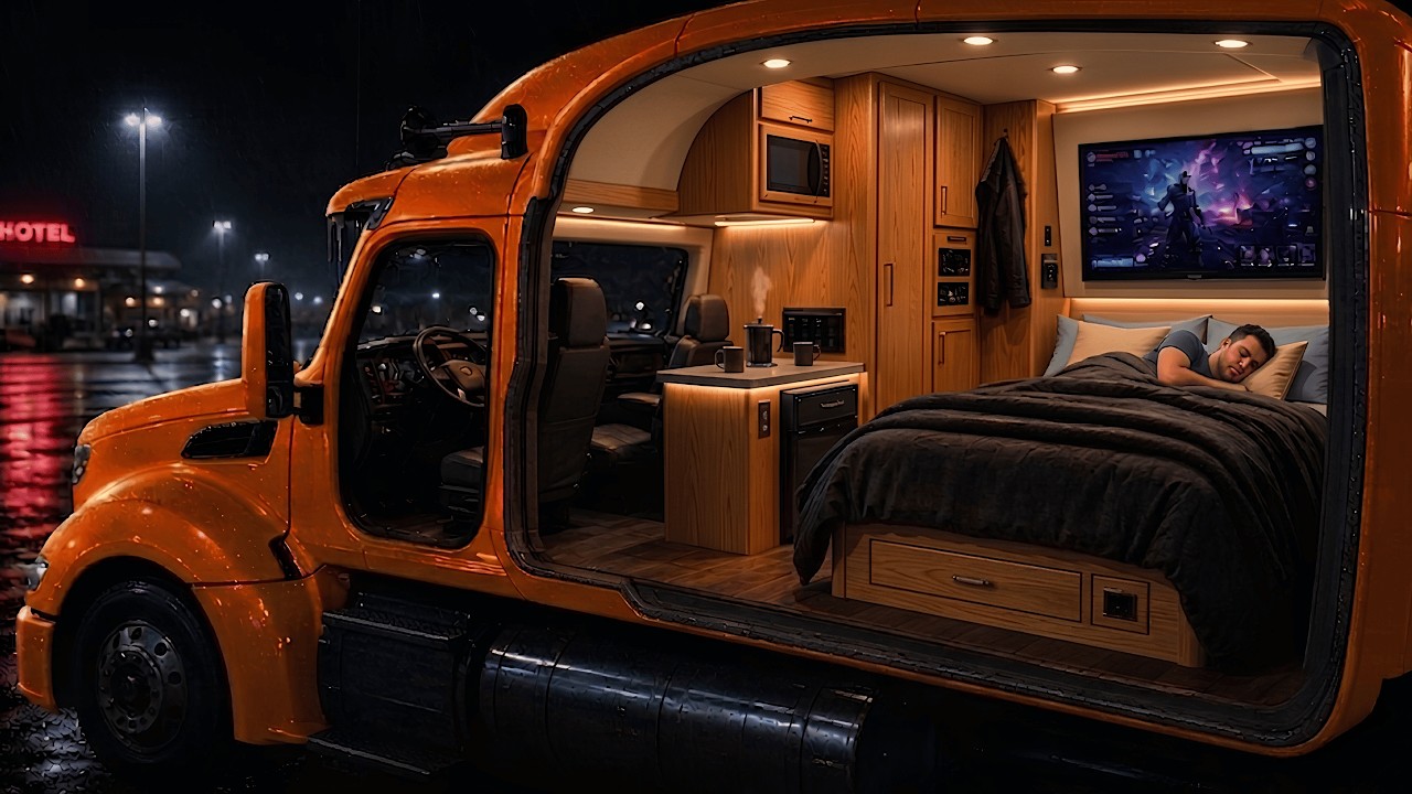 Why Truck Drivers Refuse to Sleep in a Hotel