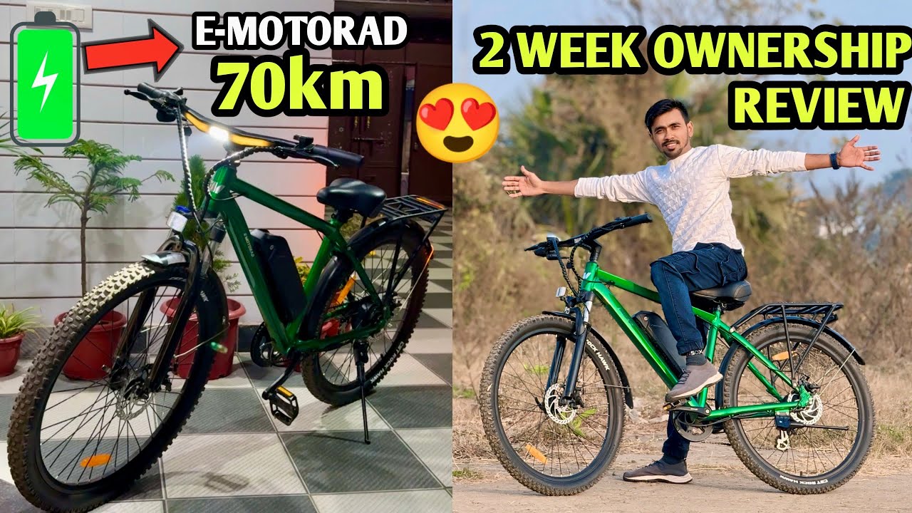 My new electric cycle EMotorad T-Rex pro 2 Week Ownership Review 😍 real riding experience