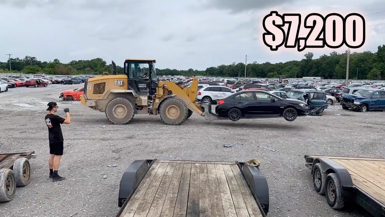 We Bought A Wrecked 2018 Subaru WRX From Copart To Rebuild!