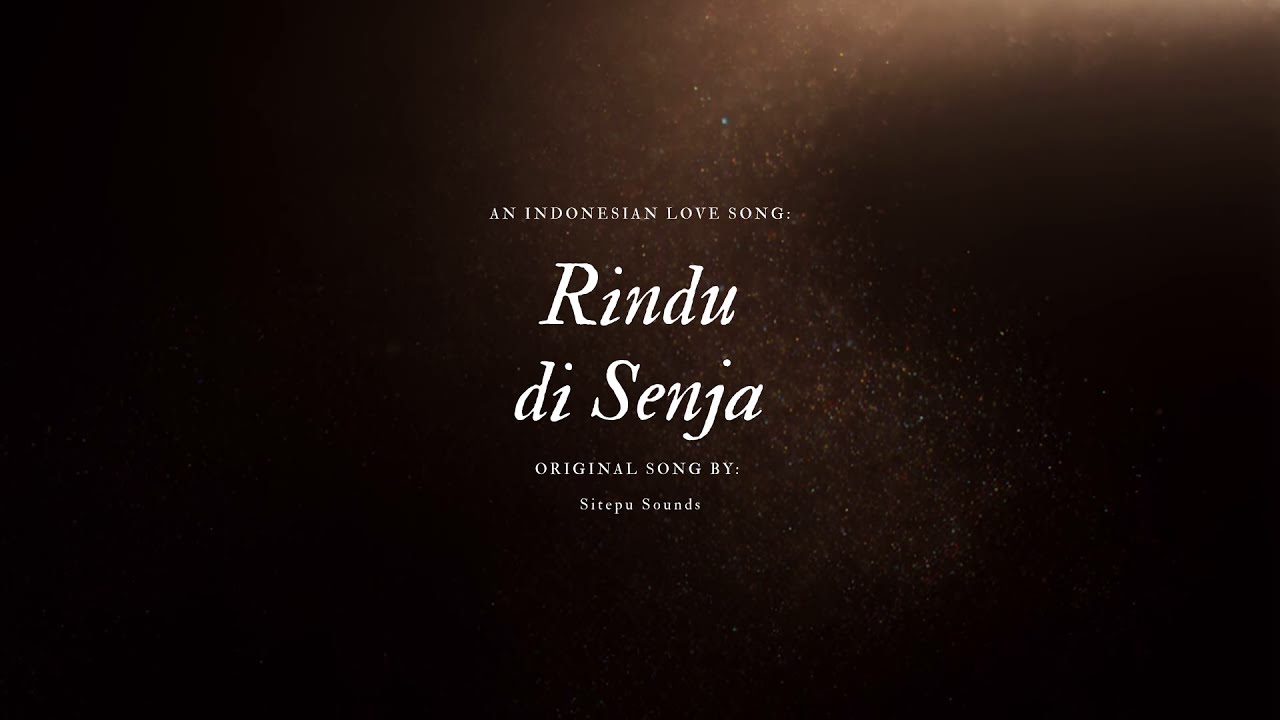 Rindu di Senja | Sitepu Sounds | Indonesian Love Song (Official Music Video)