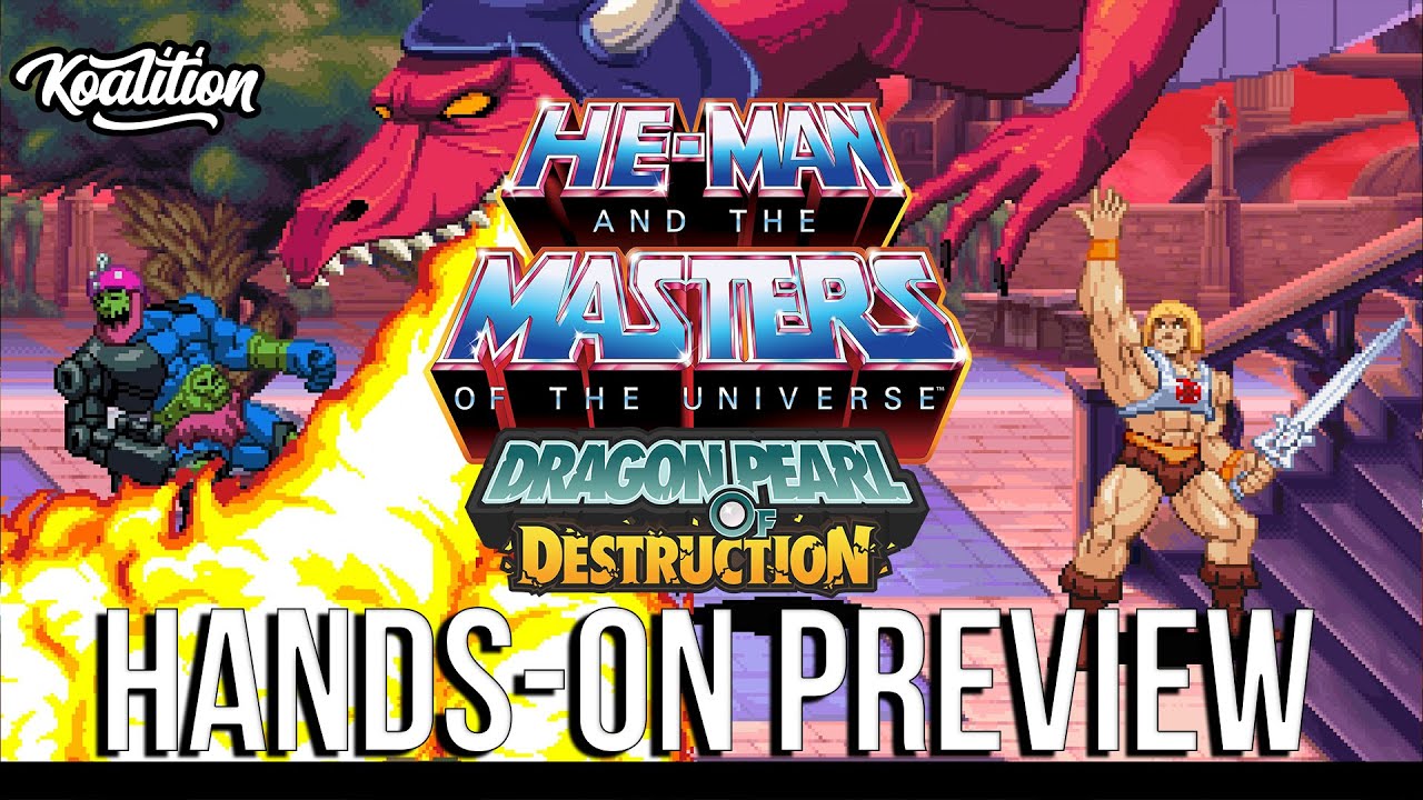 He-Man and the Masters of the Universe: Dragon Pearl of Destruction Is Retro 2D Brawler Greatness