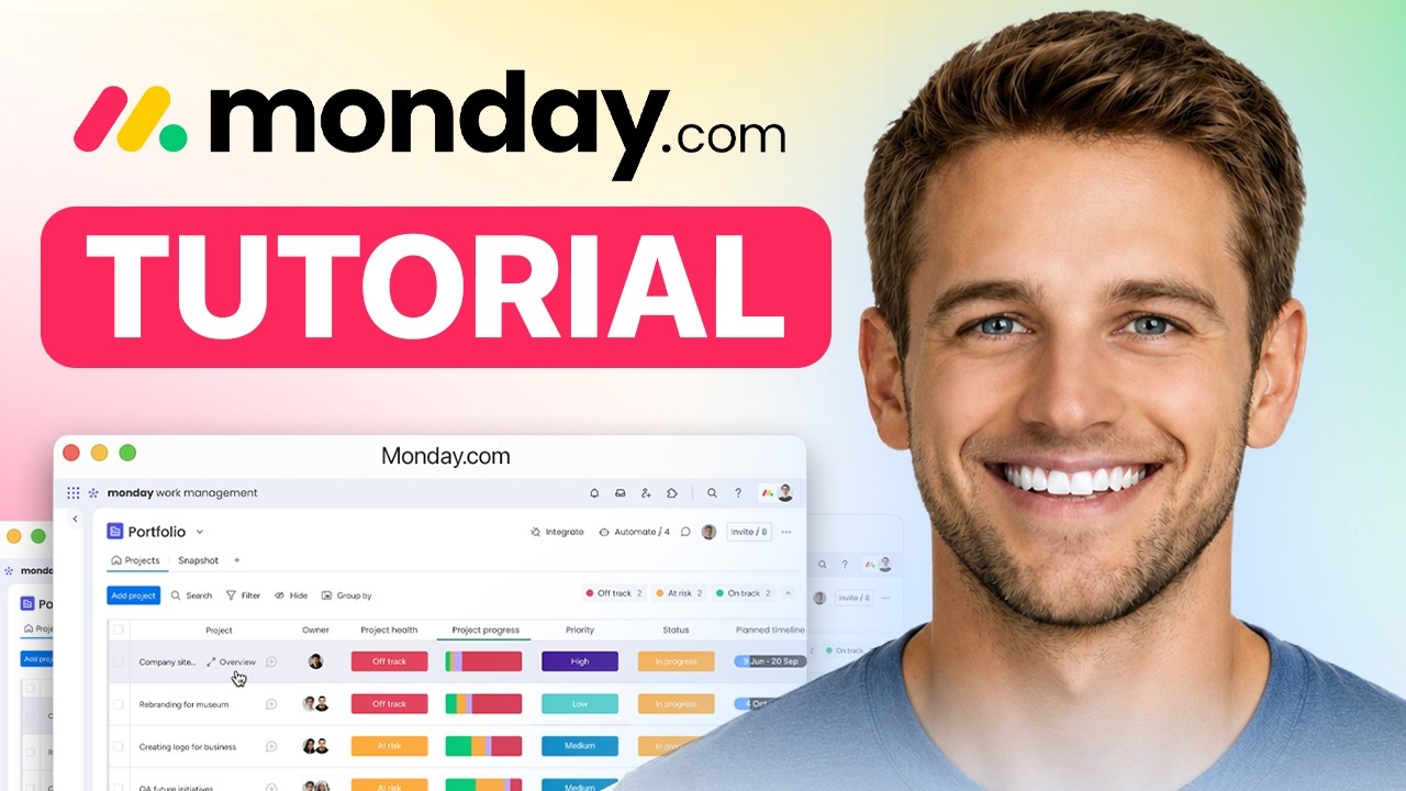Monday.com Tutorial For Beginners 2026: How To Use Monday.com For Project Management