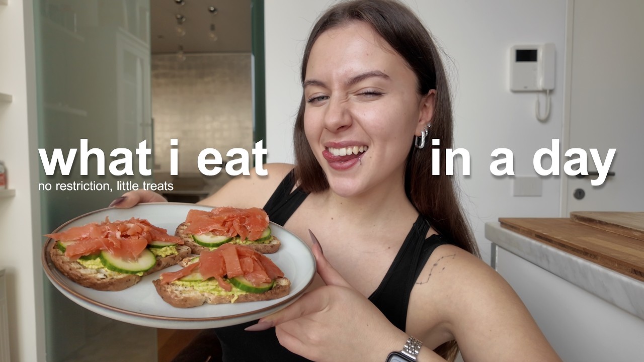 Что я ем за день 🥗 | Интуитивная, здоровая и забавная
