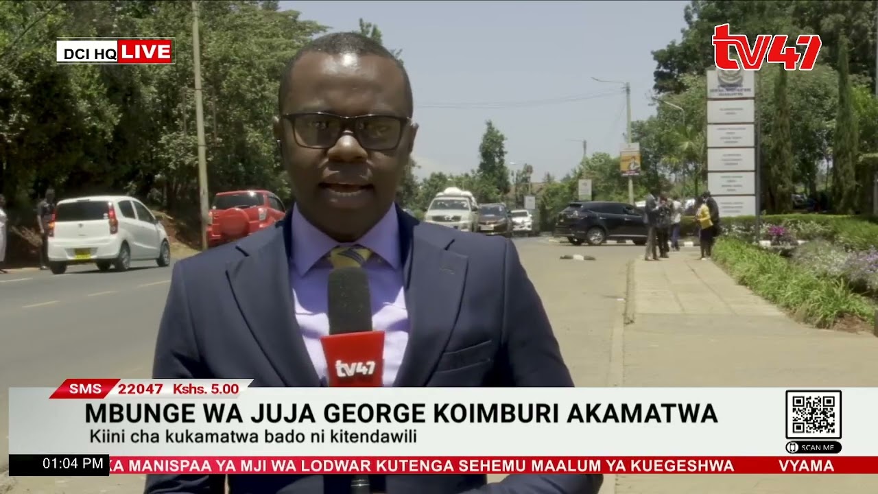 Mbunge wa Juja George Koimburi akamatwa