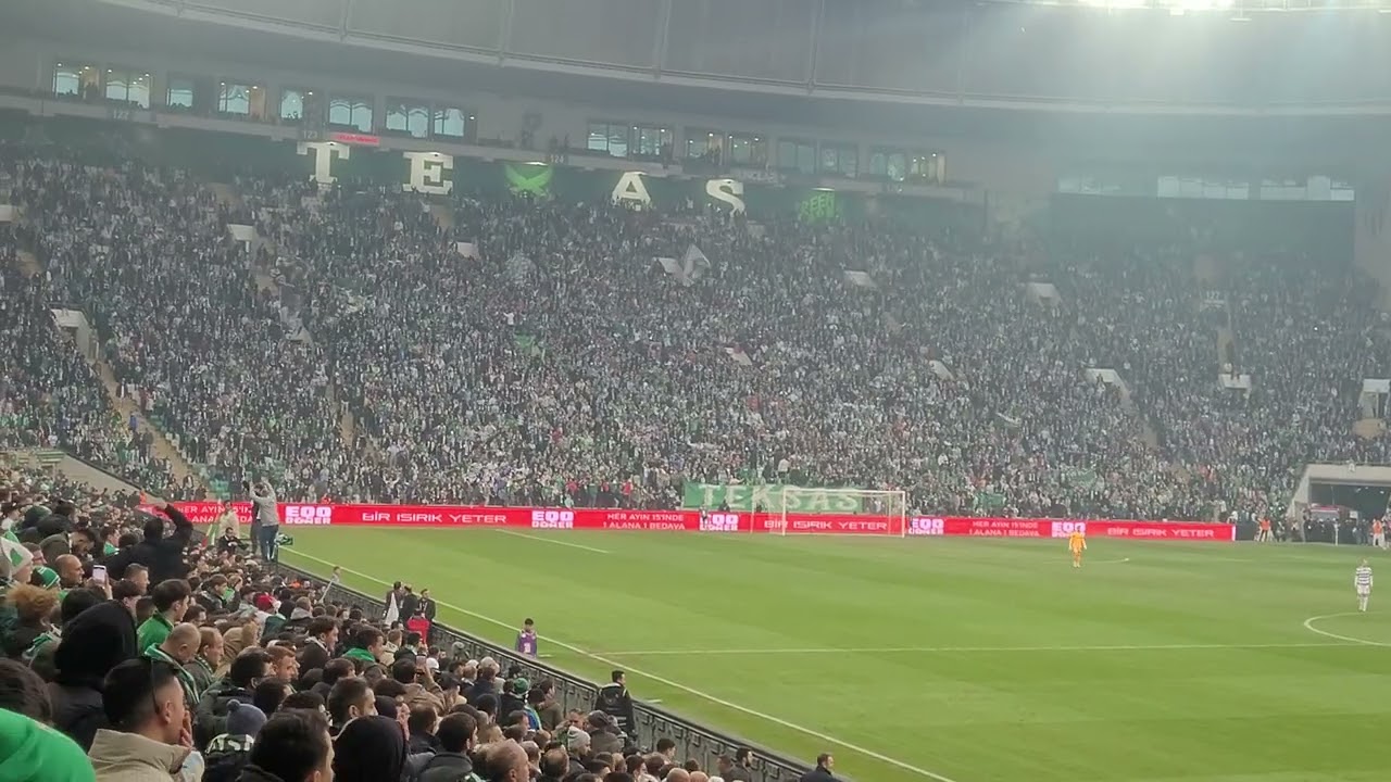 BURSASPOR - ALİAĞASPOR HAYDİ BASTIR BURSA TÜM STAD