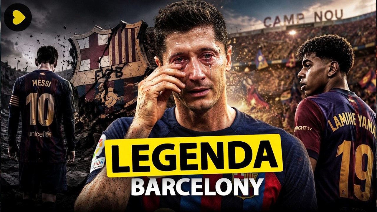 Jak Barcelona POKOCHAŁA Lewandowskiego