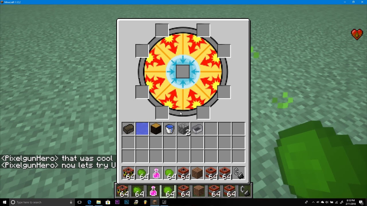 Industrial craft 2 MOD Nuke test with Uranium and Plutonium
