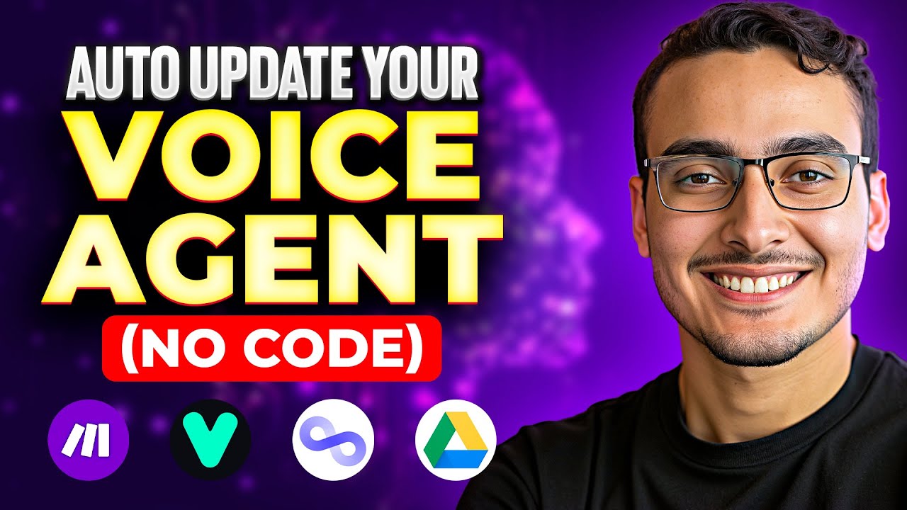 How I use Google Drive to automatically update my AI Voice Agents on demand