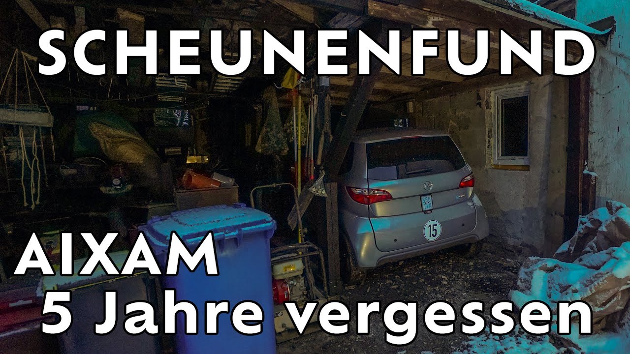 Elektro AIXAM über Jahre vergessen! Was macht der Akku?