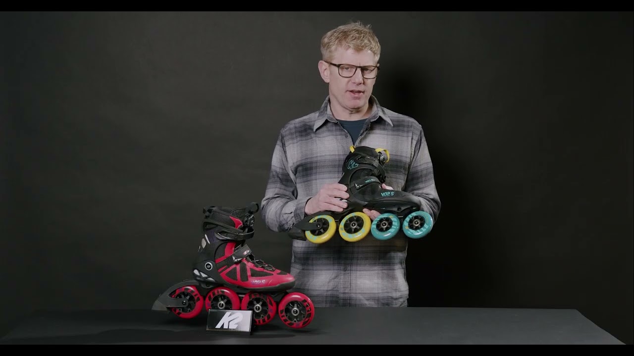 K2 VO2 S 100 BOA and VO2 S 100 X BOA Adult Inline Skates