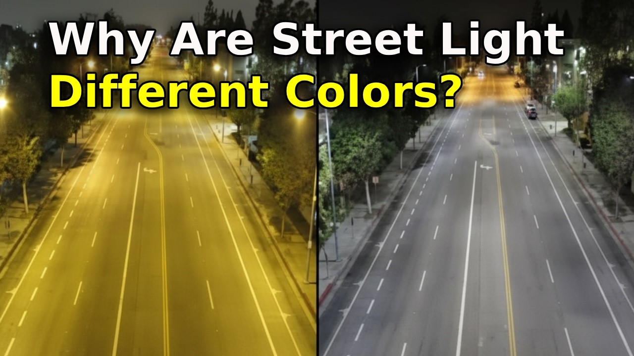 Why Are Some Street Lights Yellow and Others White?