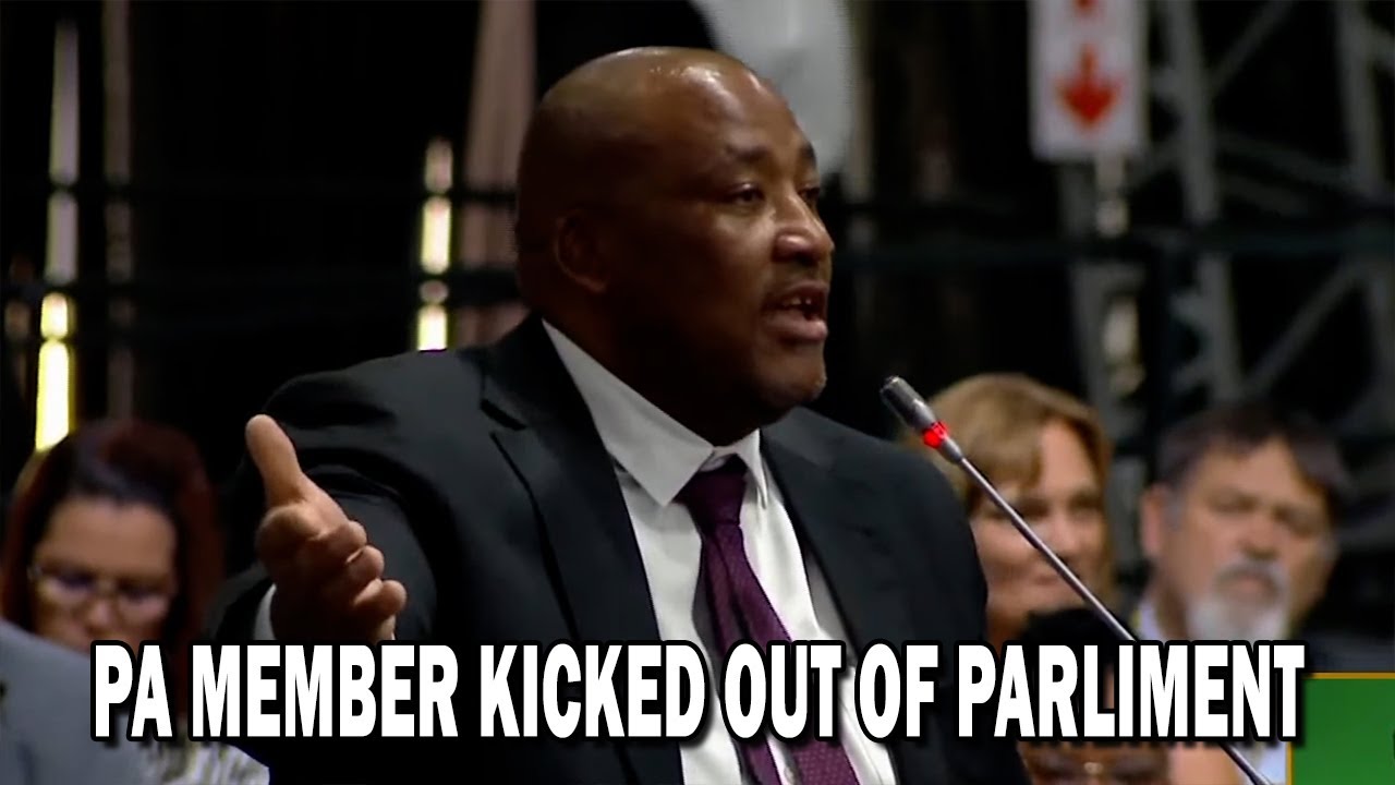CHAOS As PA Member Kicked Out Of Parliament - Budget Report Voting