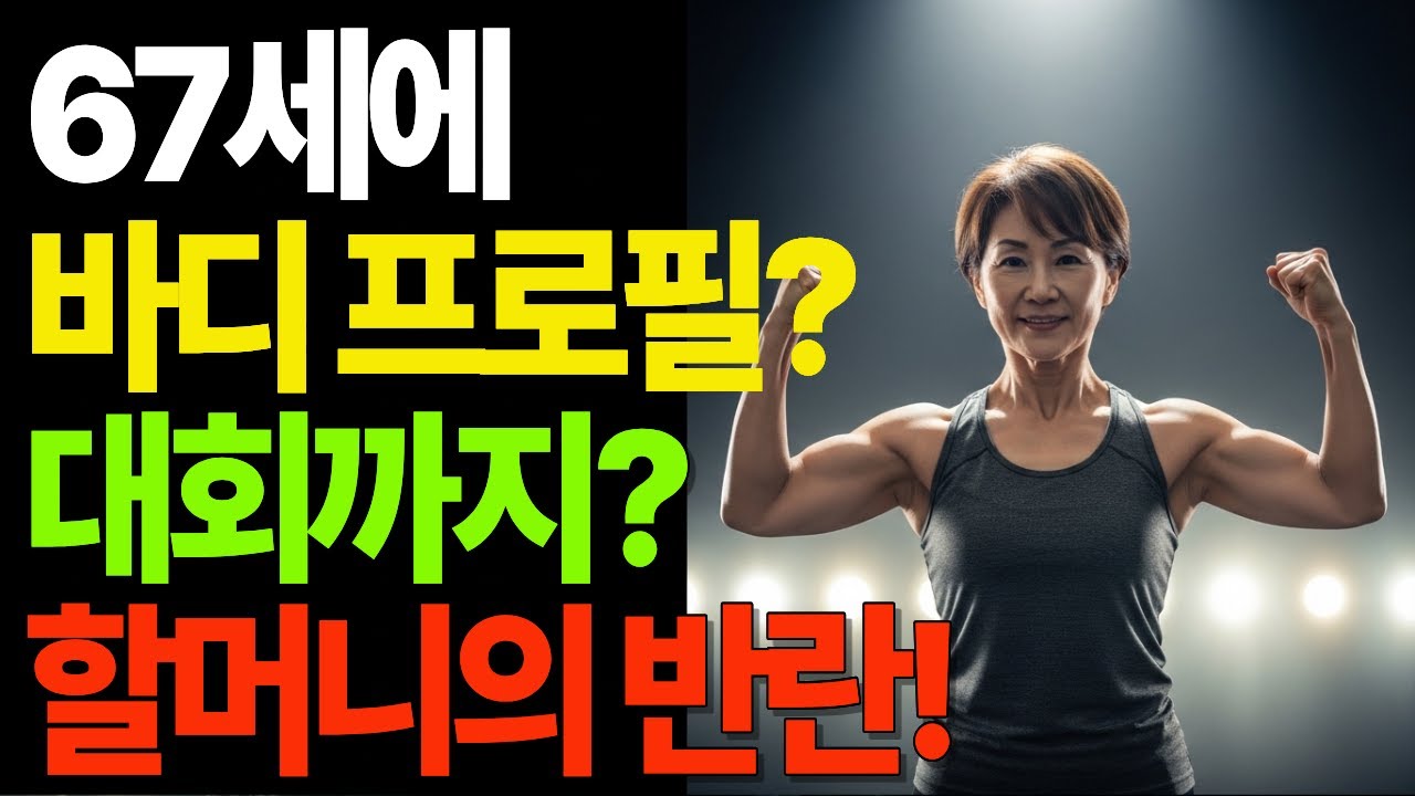 67세에 바디 프로필? 대회까지? 할머니의 반란