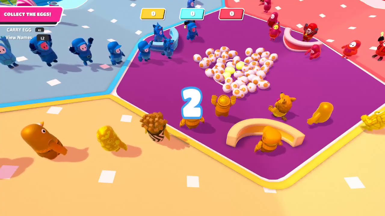Fall Guys: Ultimate Knockout Gameplay - Egg Scramble