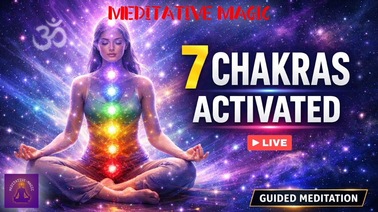 Activate All 7 Chakras — Full Body Energy Cleanse #7chakras #healingmusic