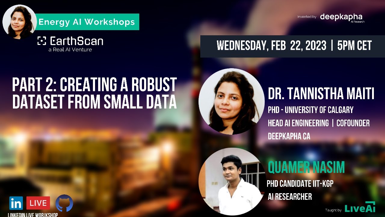 Earthscan AI Series: Building Robust Dataset from Small Data