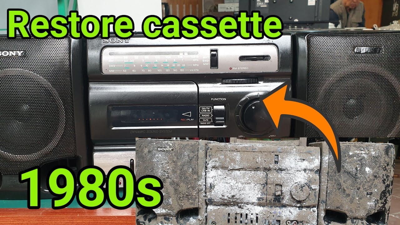 Restore cassette Sony cfs 1065s